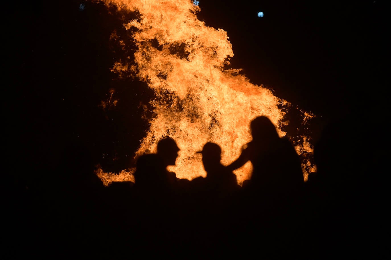 Las imágenes de la noche de San Juan en Valladolid