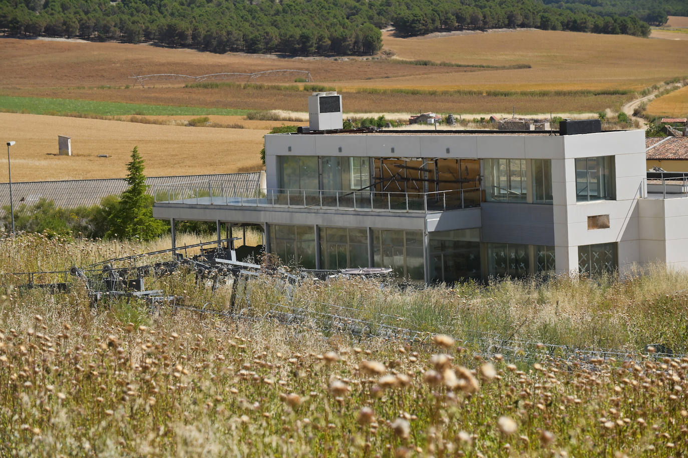 Las imágenes de las instalaciones abandonadas de Meseta Ski