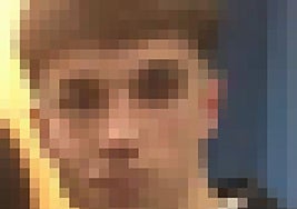 Imagen del joven desaparecido.