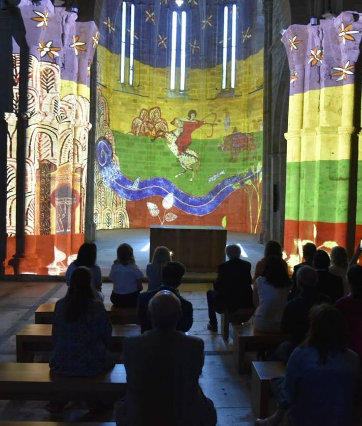 Imagen secundaria 2 - Visita de los representantes del departamento galo a Frómista y a Santa María la Real. 