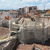 Se hunde la cúpula de la iglesia de la Vera Cruz durante las obras de rehabilitación