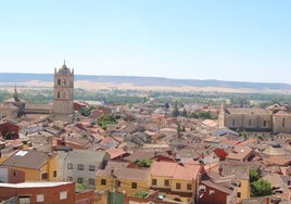 Panorámica de Dueñas.