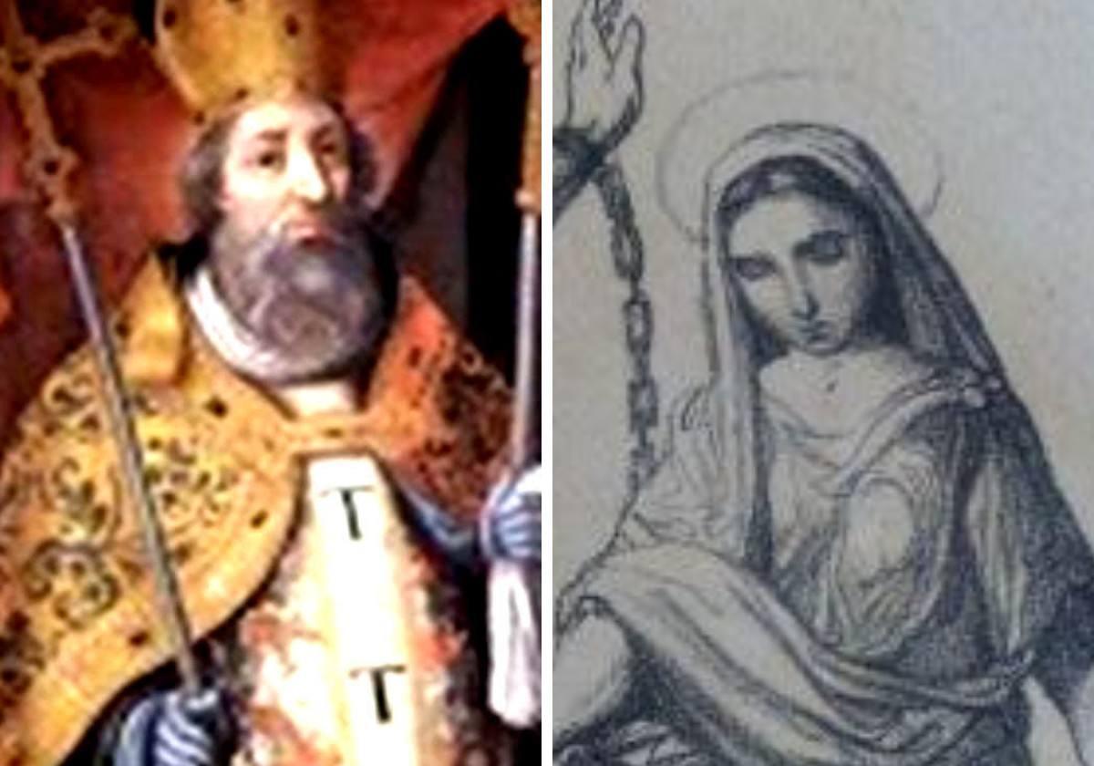 San Otón y Santa Marcia.