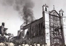 Incendio de San Pablo en 1968.