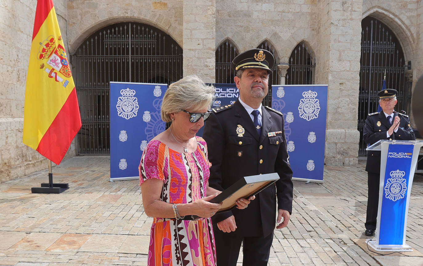 La Policía Nacional de Palencia homenajea a los agentes víctimas de terrorismo