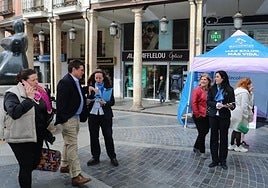 Campaña contra el cáncer de colon del Hospital Recoletas en la Calle Mayor.