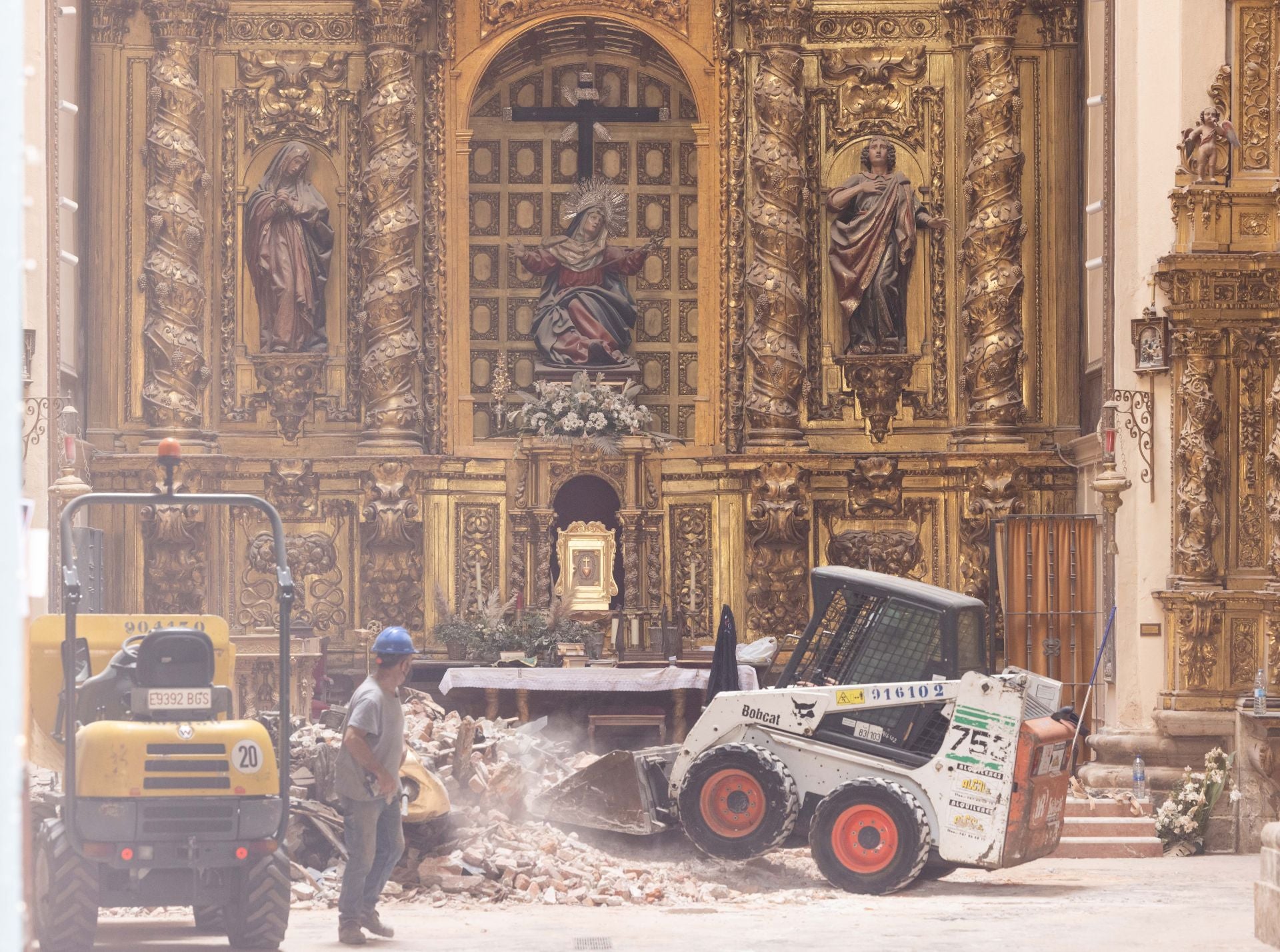 Técnicos de conservación urgen al traslado «urgente» de las esculturas de Gregorio Fernández