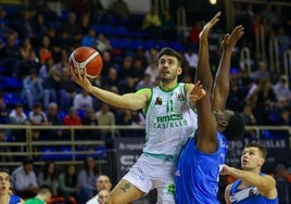 Dani Manchón, en un partido con el Amics Castelló la pasada temporada.