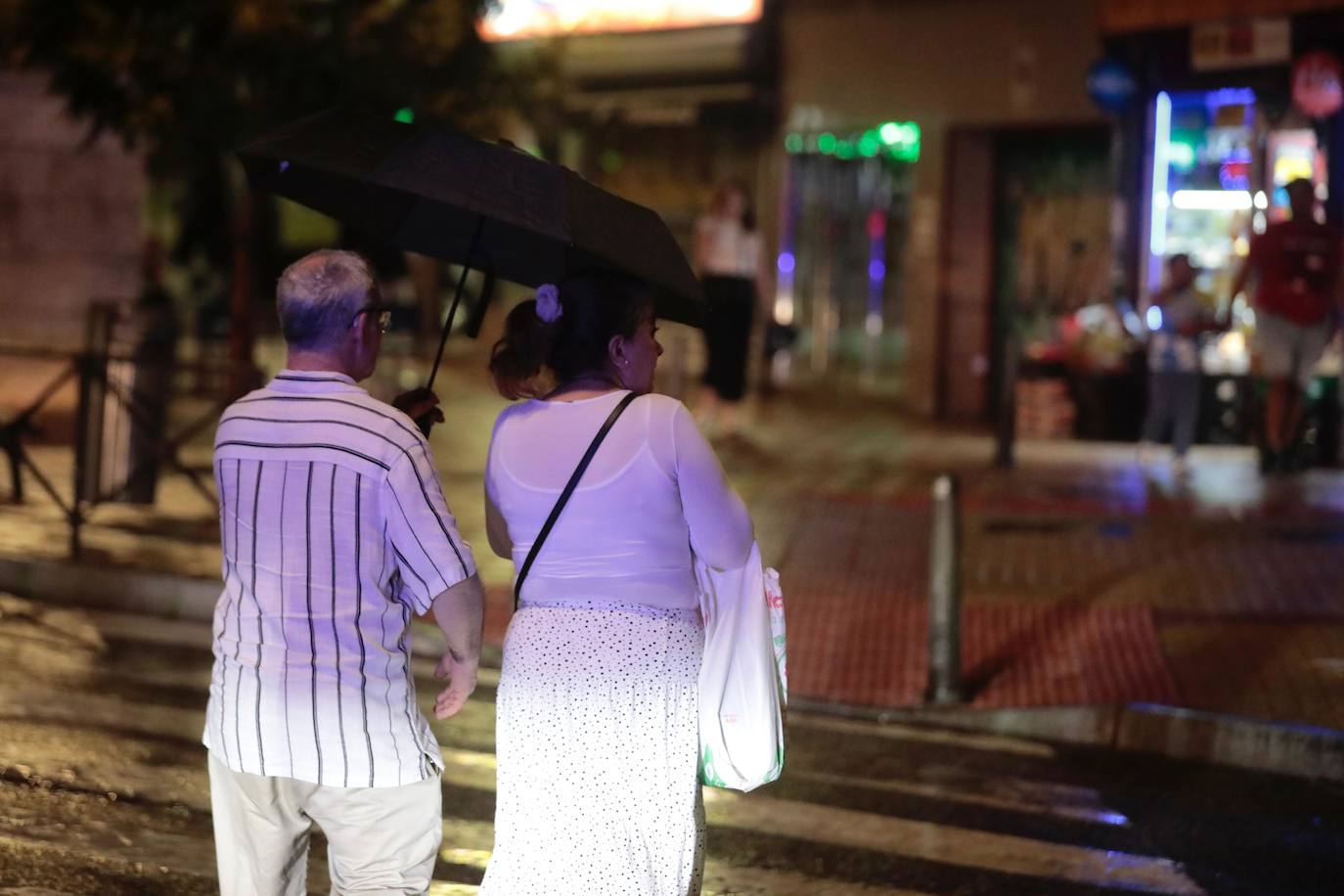 La tormenta en Valladolid, en imágenes