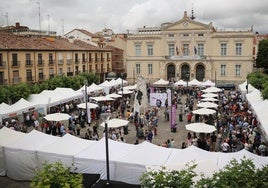 El público respaldó la iniciativa de Palencia Plaza Mayor del Vino.