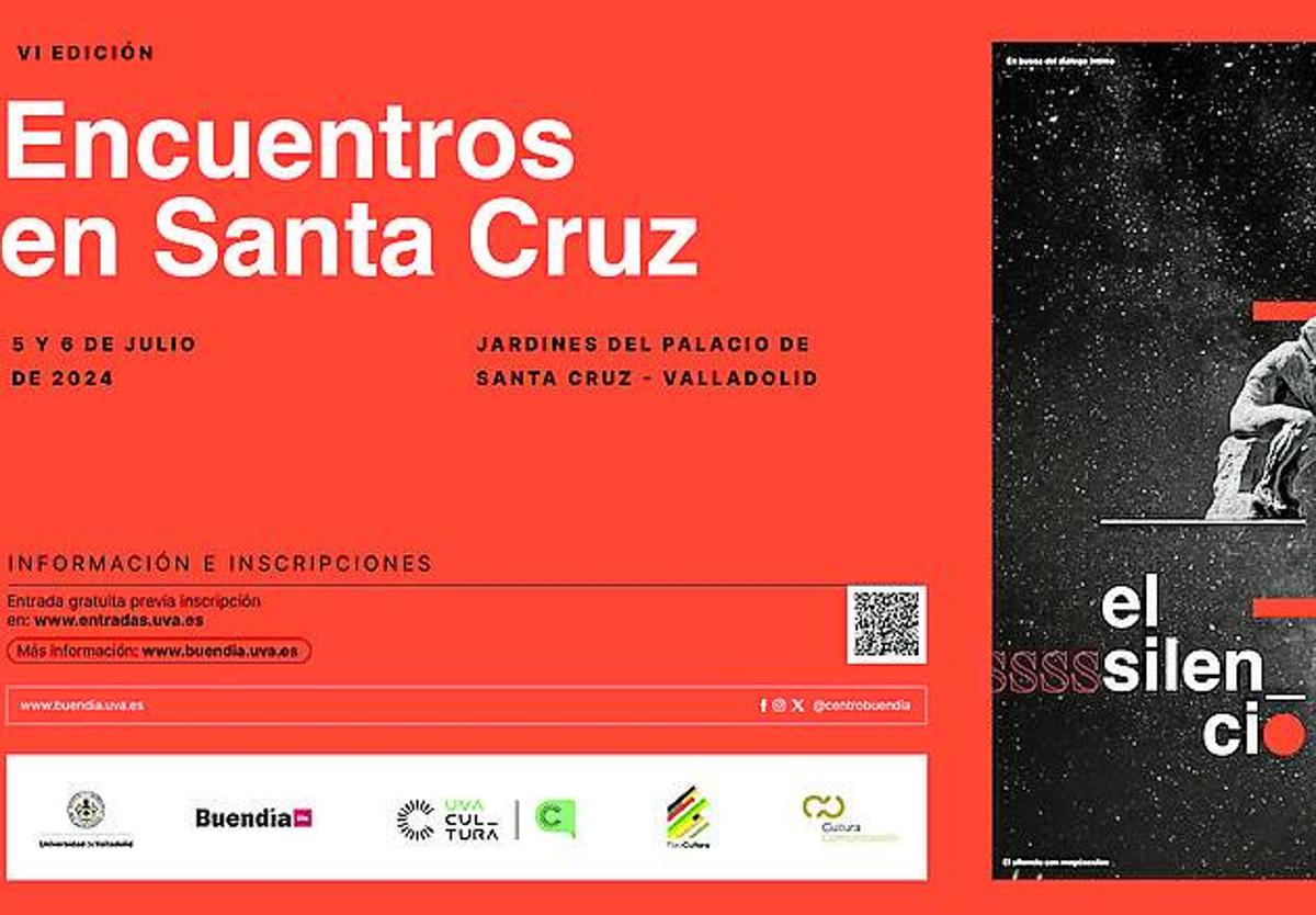 Cartel anunciador de los encuentros.