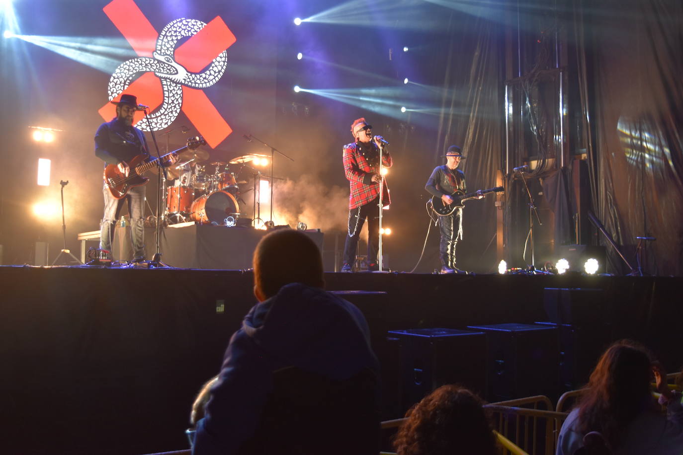 El concierto de Seguridad Social en Aguilar, en imágenes