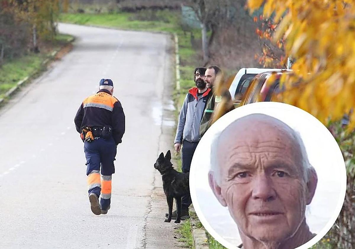 Batidas de búsqueda de Alberto de Caso en el pasado mes de diciembre.