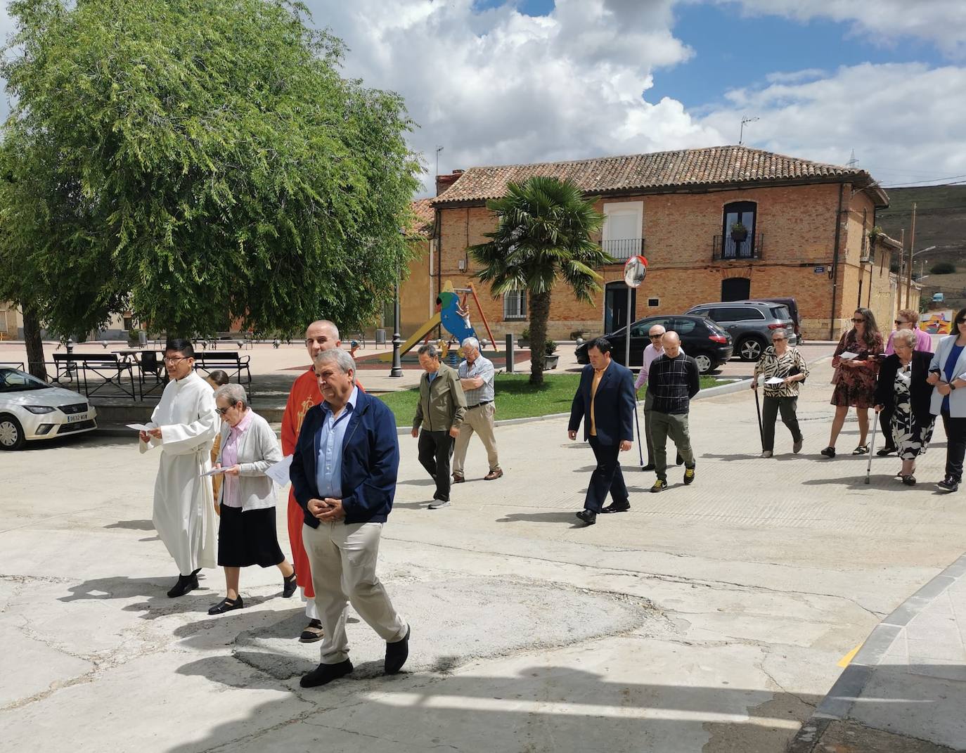 La procesión del beato Ponciano Nieto, en imágenes