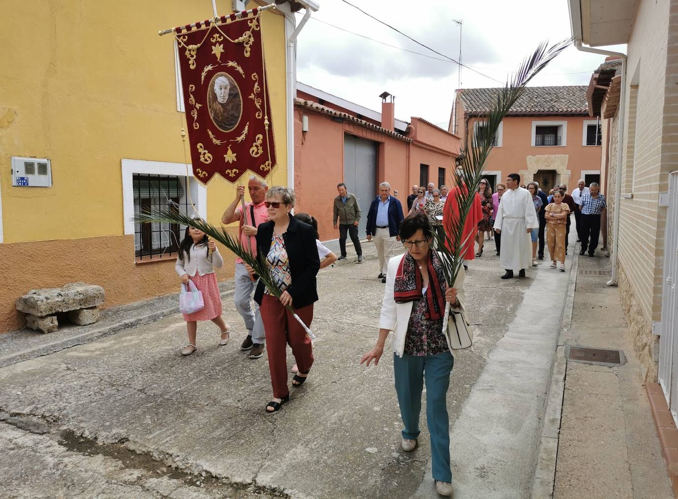 La procesión del beato Ponciano Nieto, en imágenes