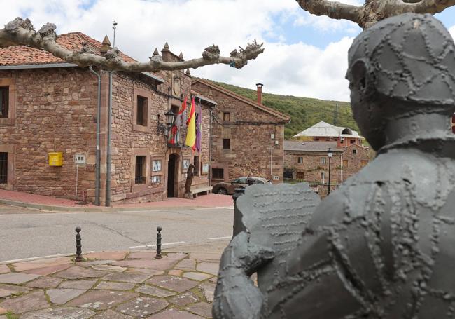 Ayuntamiento de Brañosera, que contiene el Museo del Fuero.