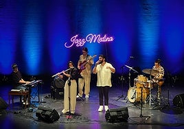 Grupo 'Eme Eme Project' actuando en el Auditorio Municipal