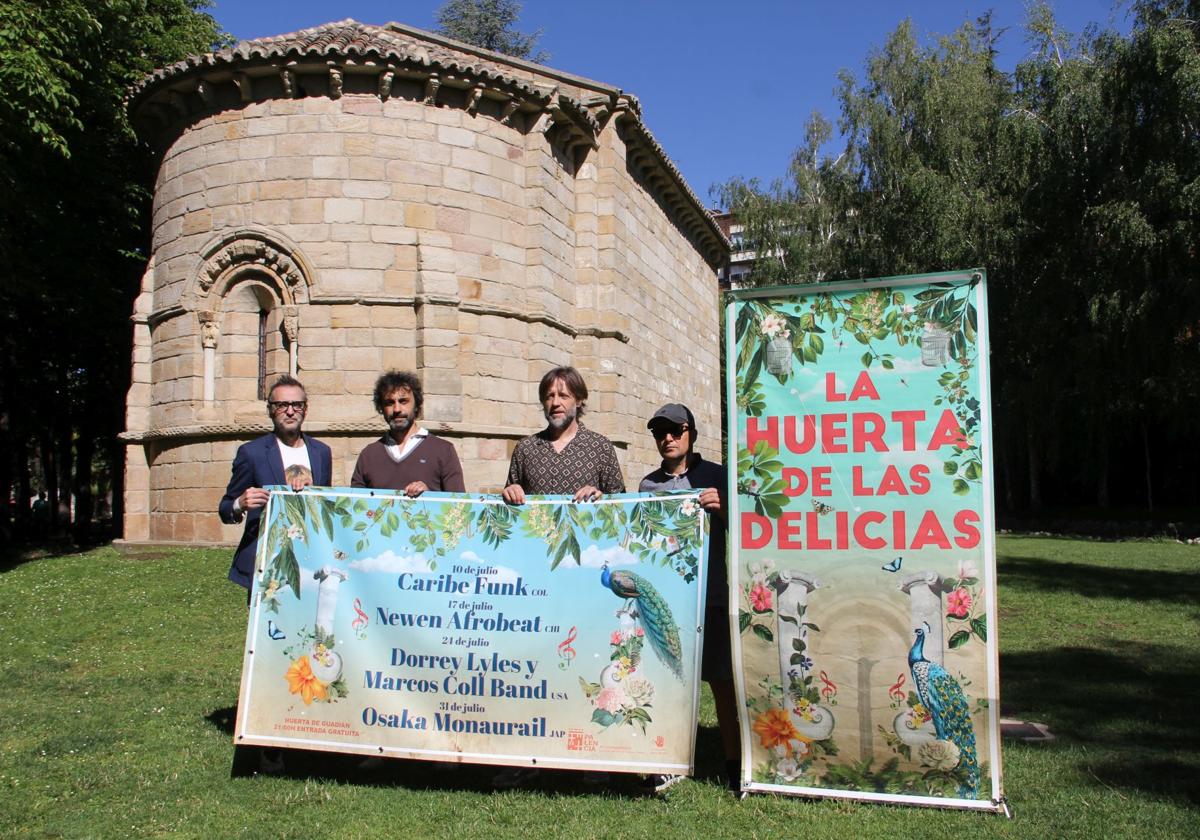 Presentación del ciclo de conciertos 'La Huerta de las Delicias'.