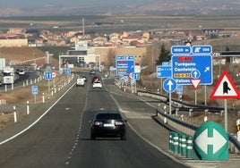 Autovia A-601 Valladolid-Segovia.