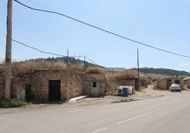 Zona de bodegas de Villamuriel de Cerrato donde ha habido registros.