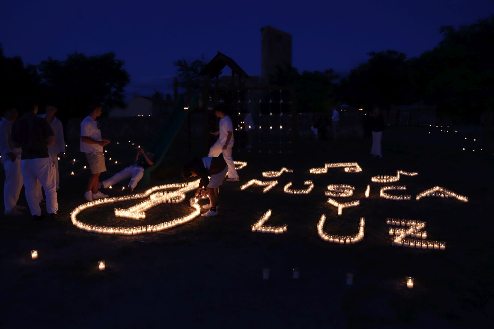 Fotografías del primero de los Conciertos de las Velas de Pedraza