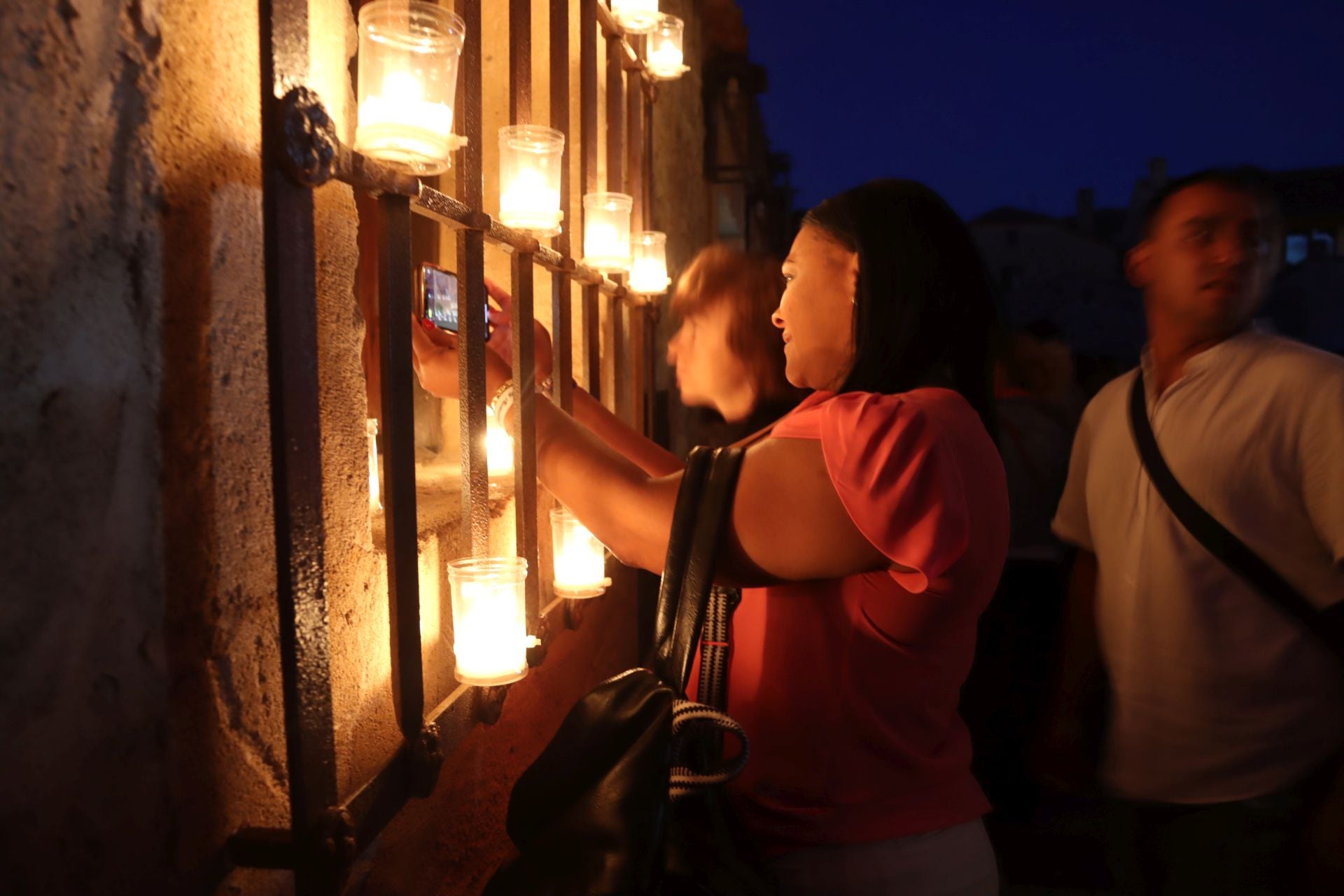 Fotografías del primero de los Conciertos de las Velas de Pedraza