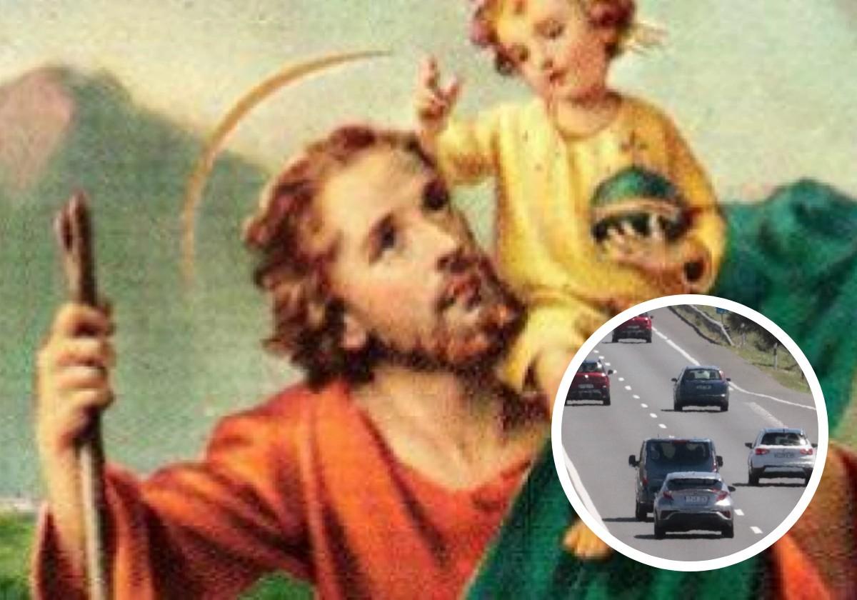 San Cristóbal es considerado el patrón de los conductores.