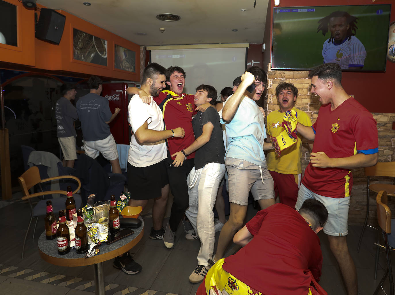 Palencia vibra con el pase de España a la final de la Eurocopa