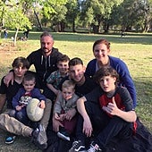 De Argentina a Rueda con una casa a cuestas y seis hijos