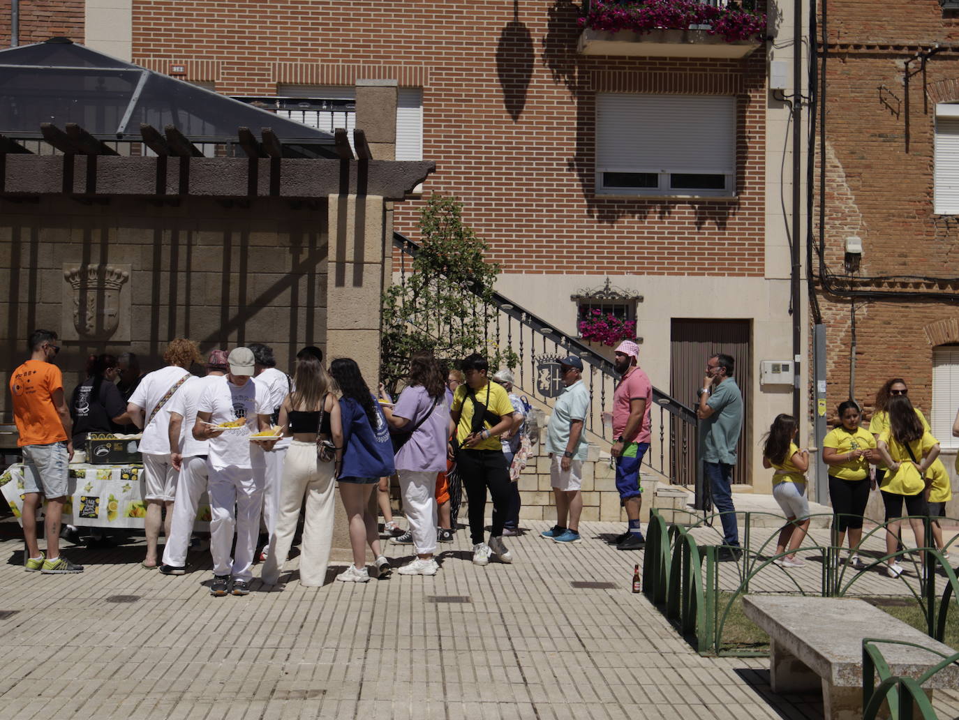 Las peñas animan las fiestas de Osorno