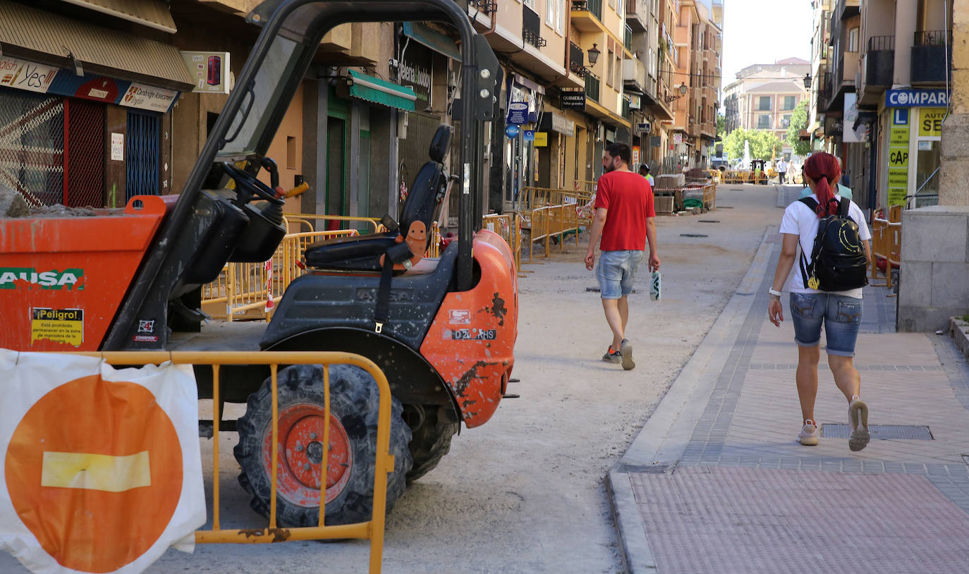 Fotografías: así están las obras de Blanca de Silos