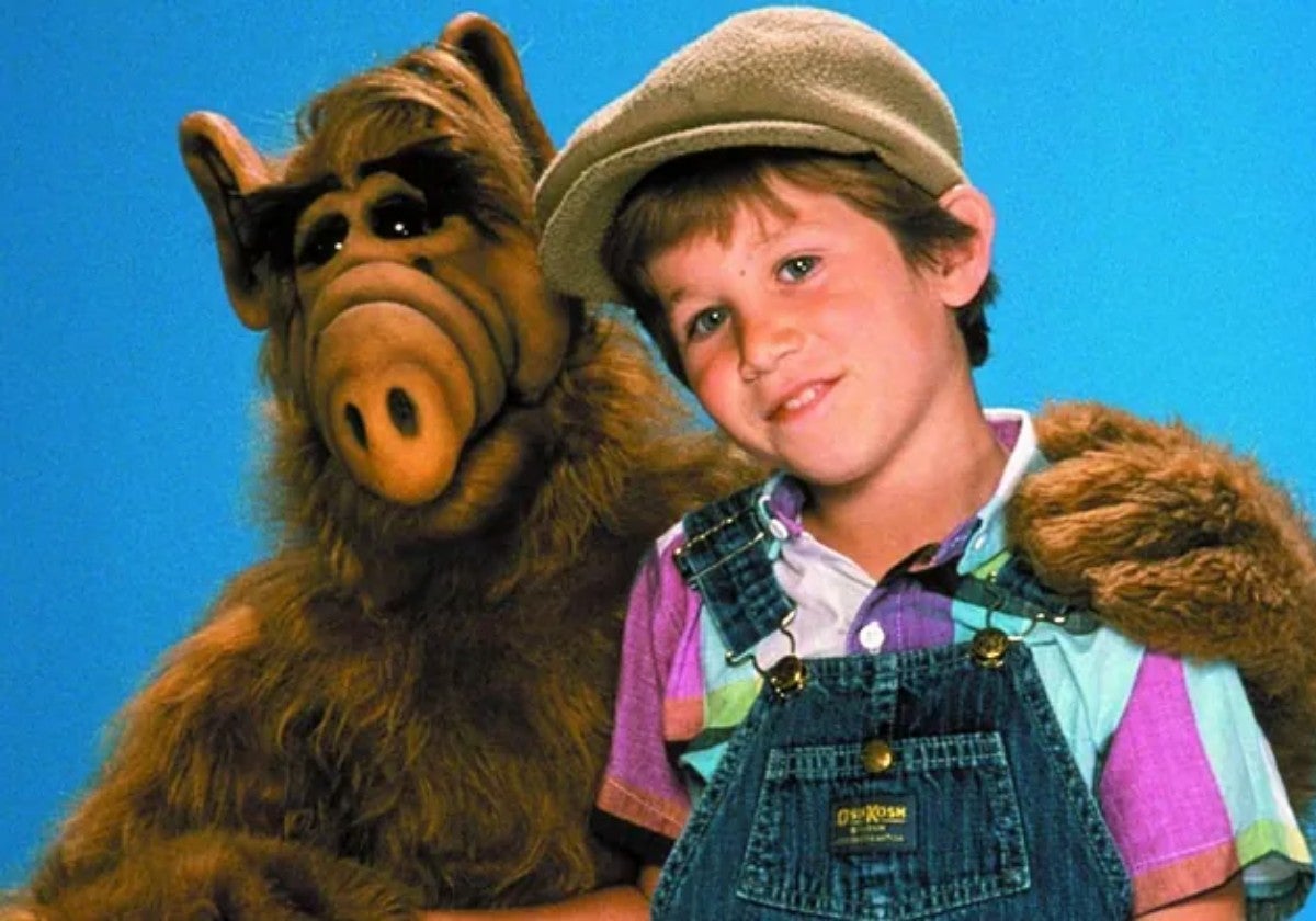 Benji Gregory, caracterizado como Brian Tanner durante su participación en 'ALF'