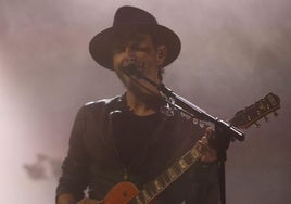 Pablo Benegas, guitarrista de La Oreja de Van Gogh.