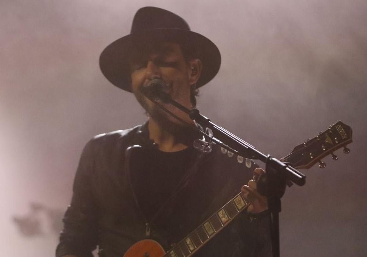 Pablo Benegas, guitarrista de La Oreja de Van Gogh.