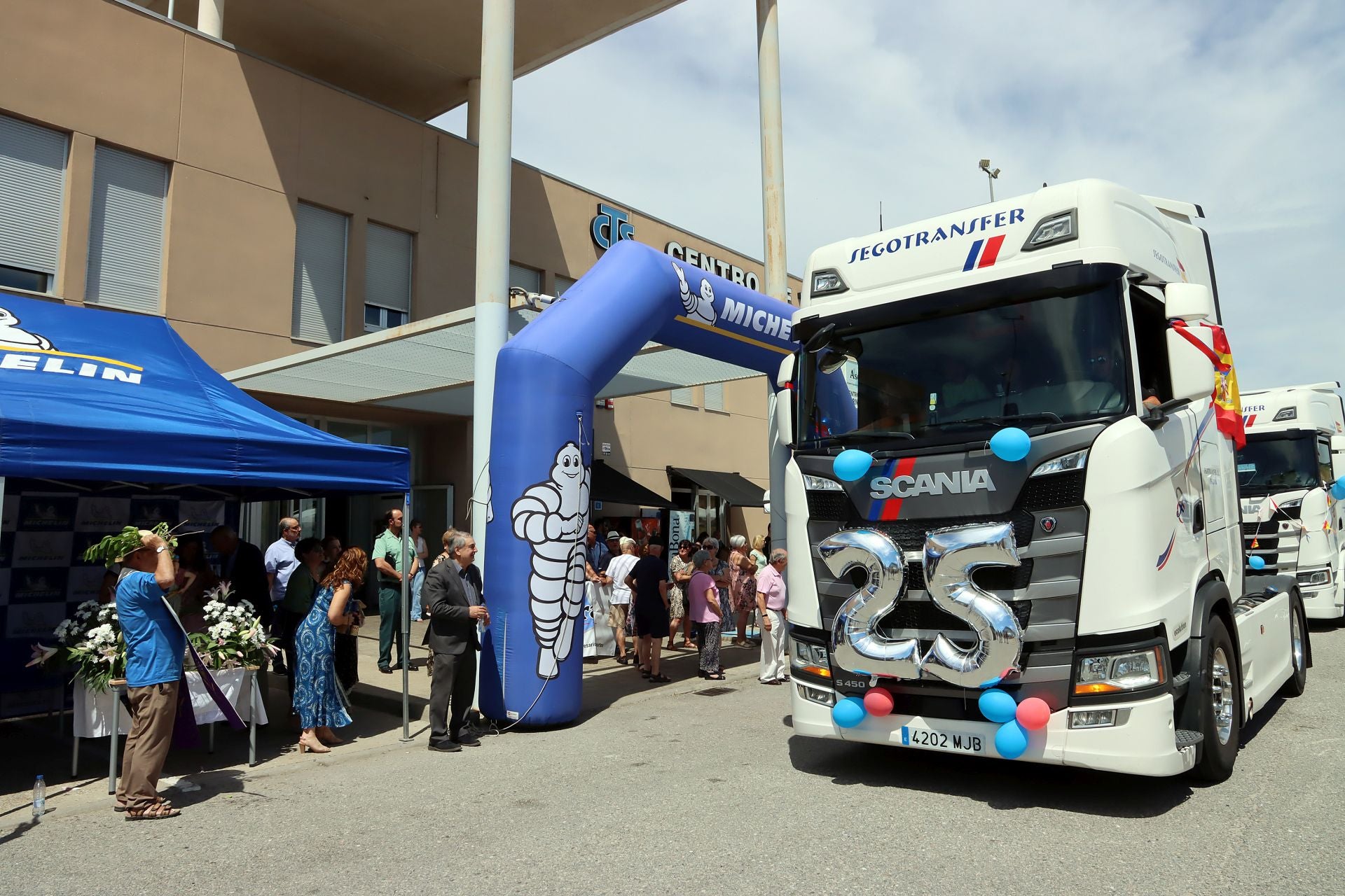 Fotografías de la fiesta del sector del transporte en Segovia