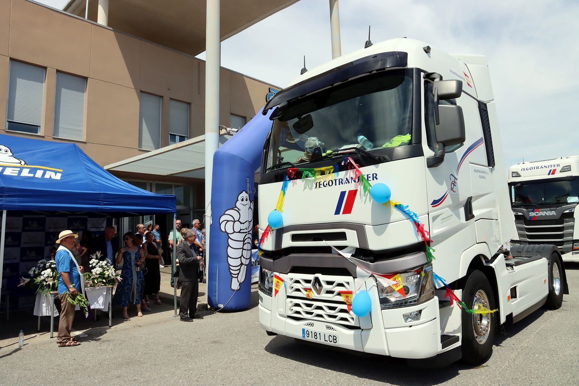 Fotografías de la fiesta del sector del transporte en Segovia