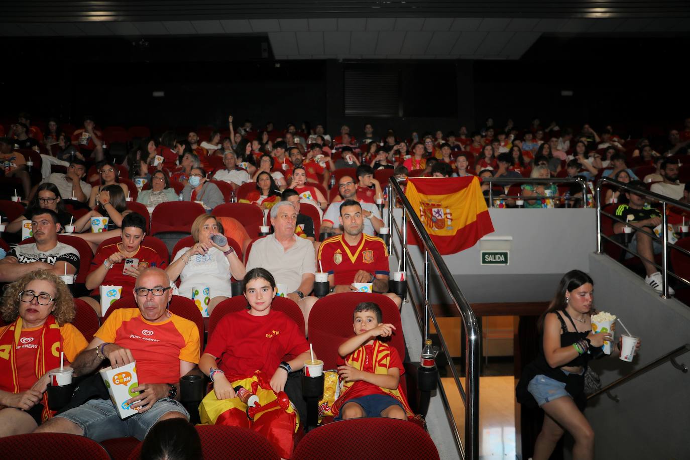 Así viven los palentinos la final de la Eurocopa entre España e Inglaterra