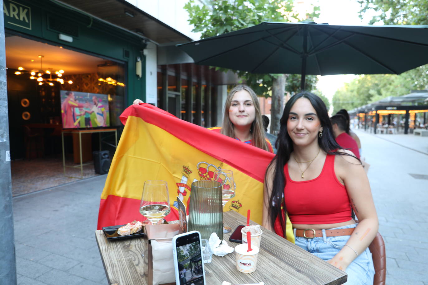 Así viven los palentinos la final de la Eurocopa entre España e Inglaterra