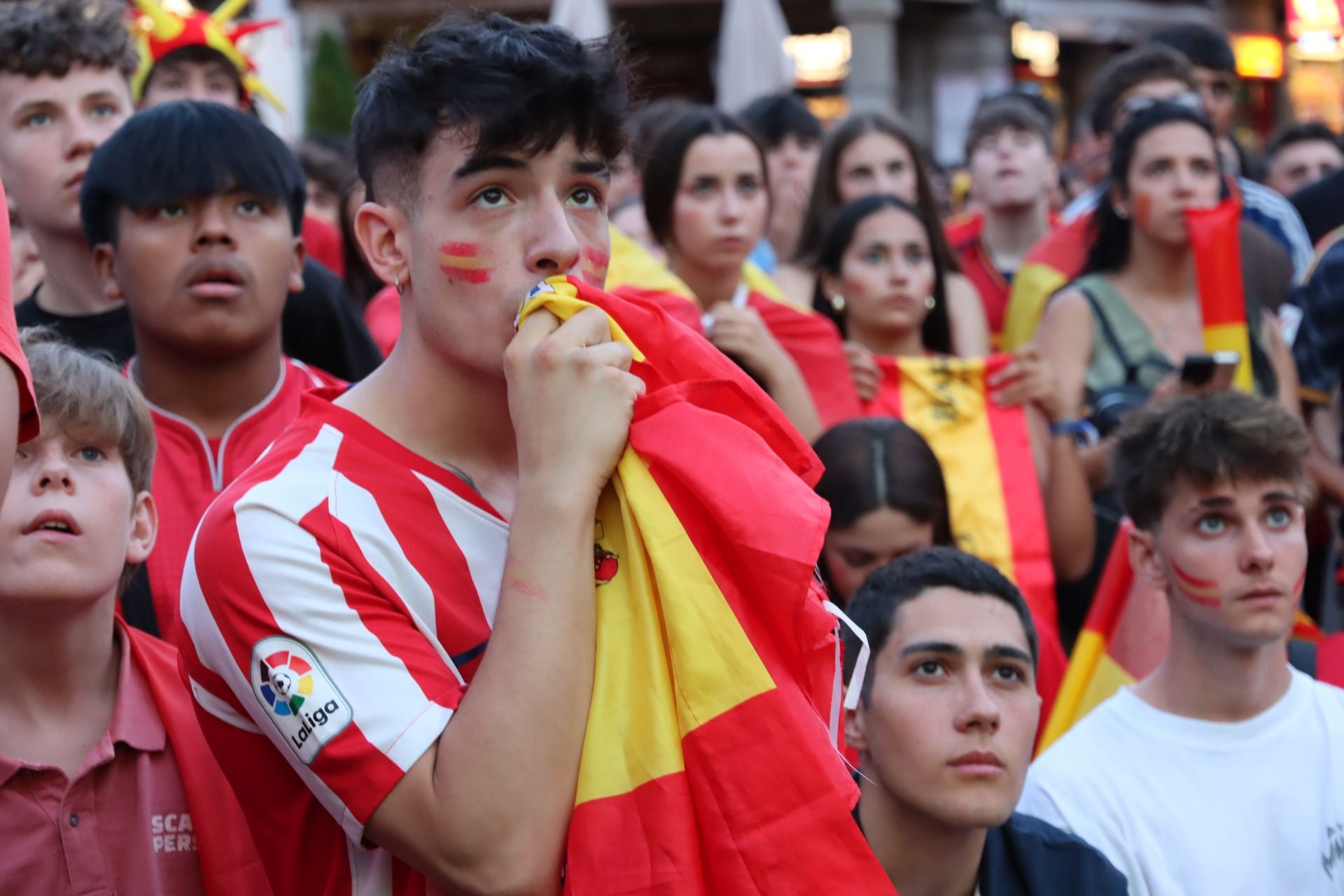 Así vivió Segovia el triunfo de España en la Eurocopa