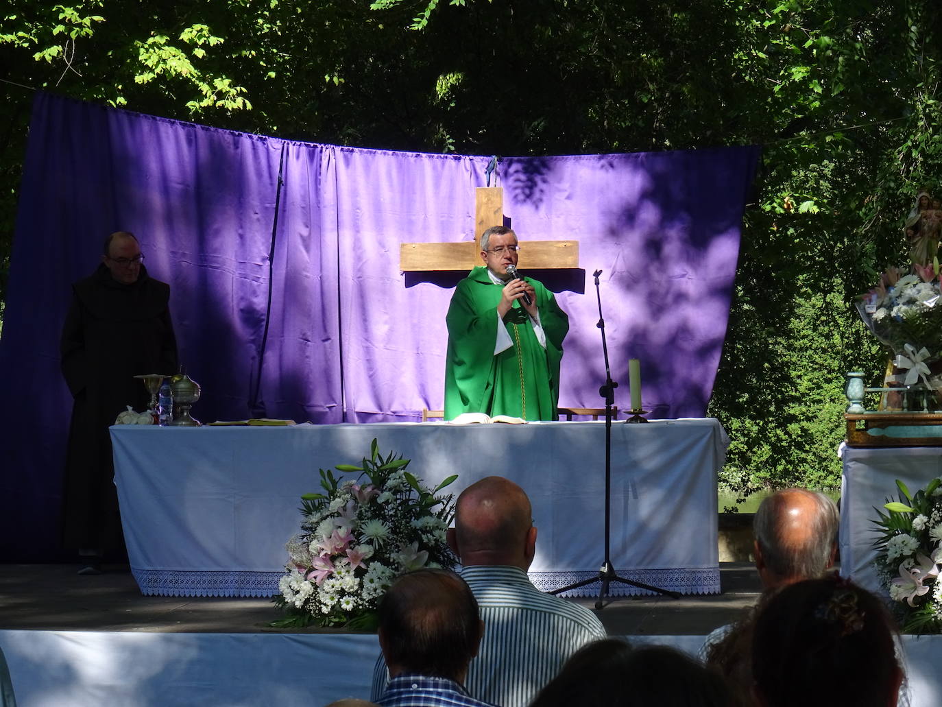 Misa y procesión en honor a la Virgen del Carmen en Valladolid