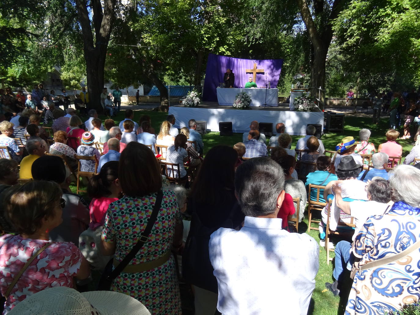 Misa y procesión en honor a la Virgen del Carmen en Valladolid