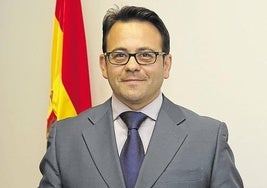 Luis Miguel García Rubio, que deja su cargo de secretario coordinador provincial de Justicia.