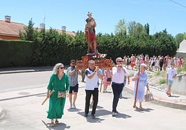 Procesión de San Cristóbal en Baltanás.