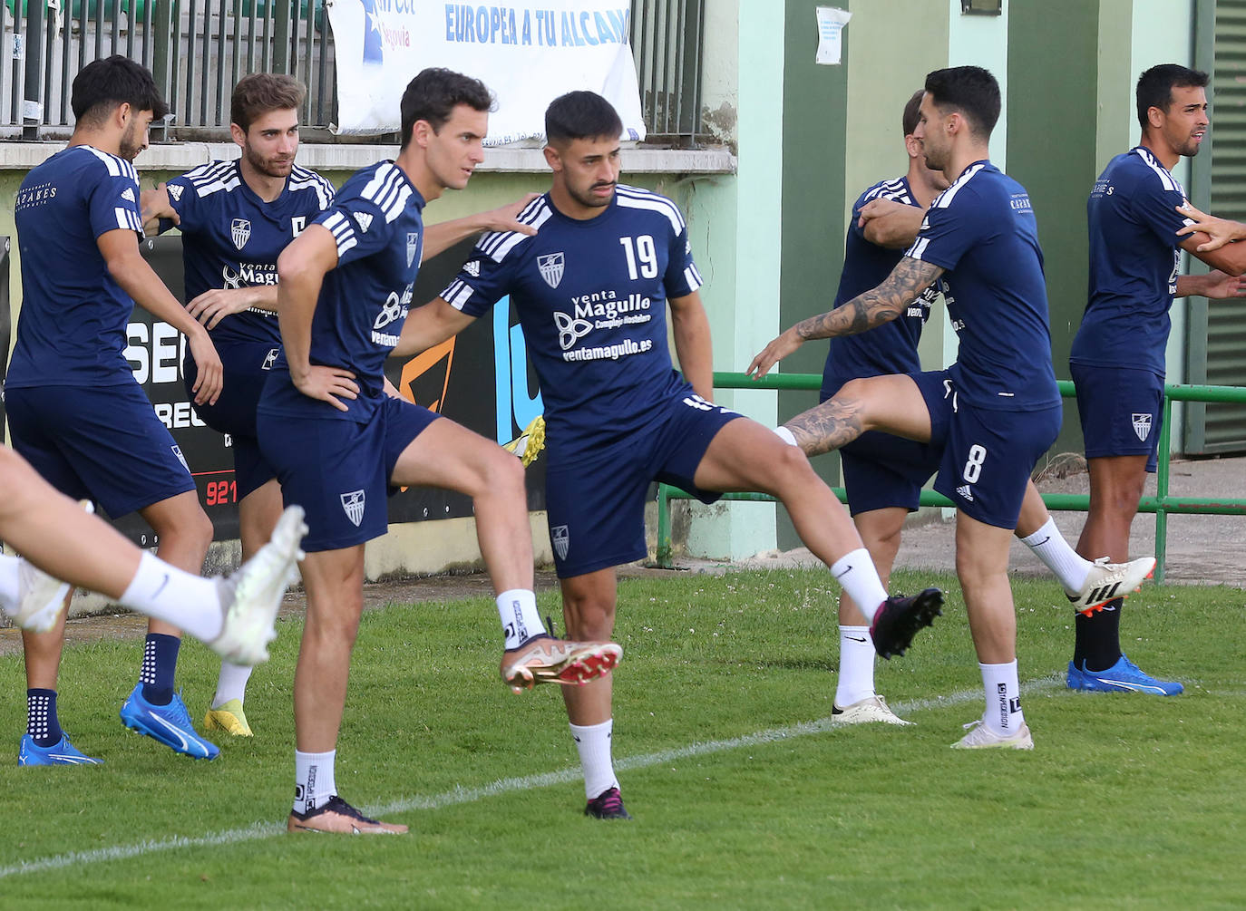 Fotos del inicio de los entrenamientos de la Segoviana