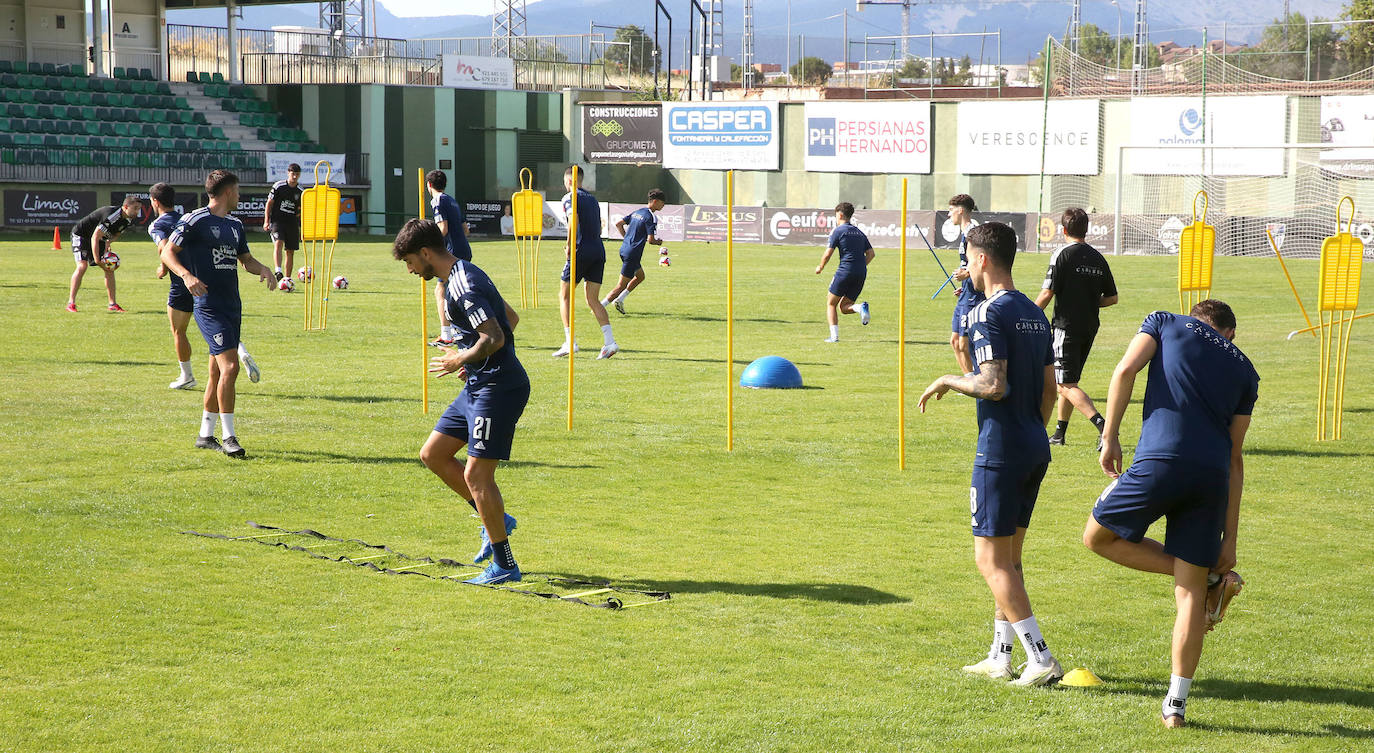 Fotos del inicio de los entrenamientos de la Segoviana