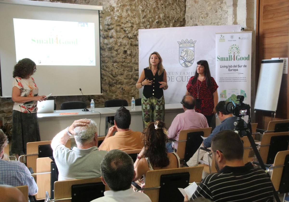 Presentación del proyecto en Cuéllar.