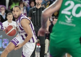 Mike Torres, durante un encuentro de la pasada temporada.