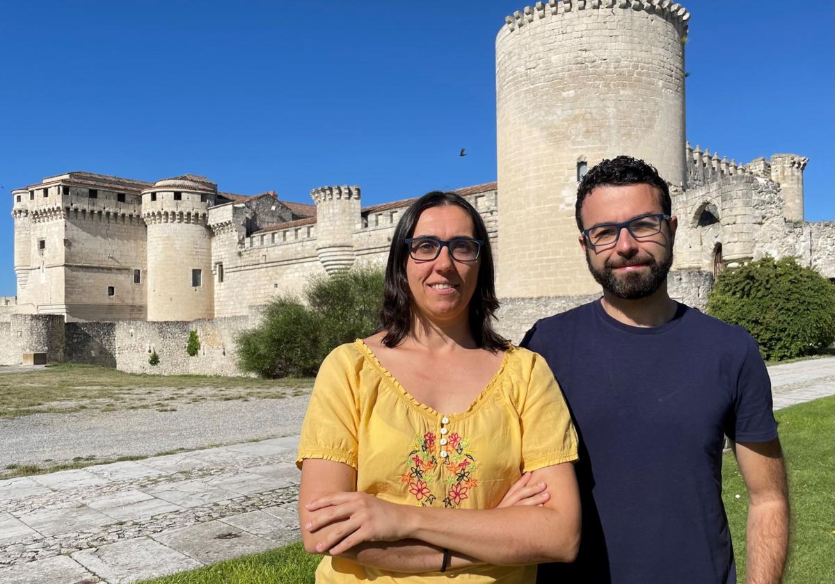 Cristina Sancho y Pablo Maderuelo.