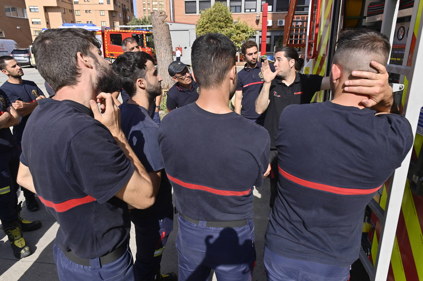 Dos camiones autobomba para la flota de vehículos de los Bomberos de Valladolid