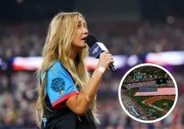 Ingrid Andress reconoce que cantó borracha el himno de Estados Unidos en el Home Run Derby de la MLB